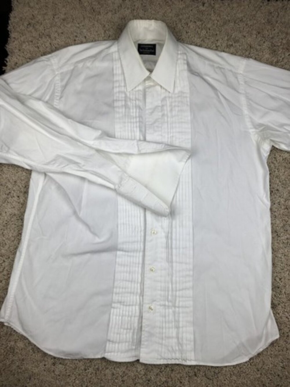 Gitman Bros Button Dress Shirt White Long Sleeve Fashion Post Louisville 16 35